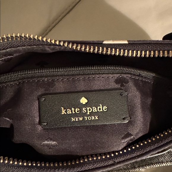 Kate Spade Black Apples Crossbody Bag with Pouch - Picture 8 of 9
